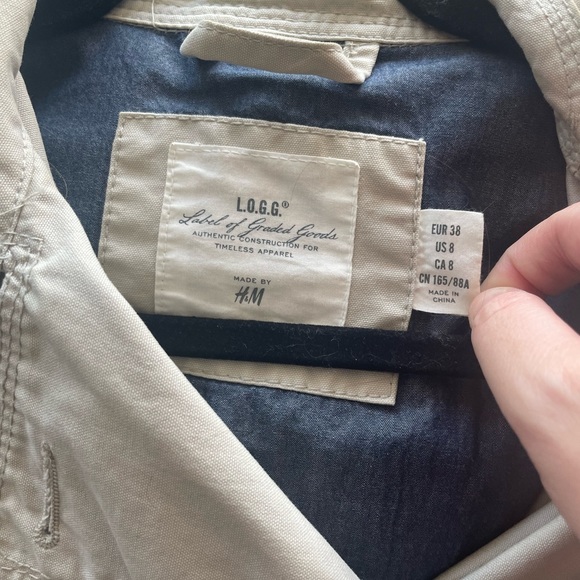 H&M beige jacket - Picture 3 of 5